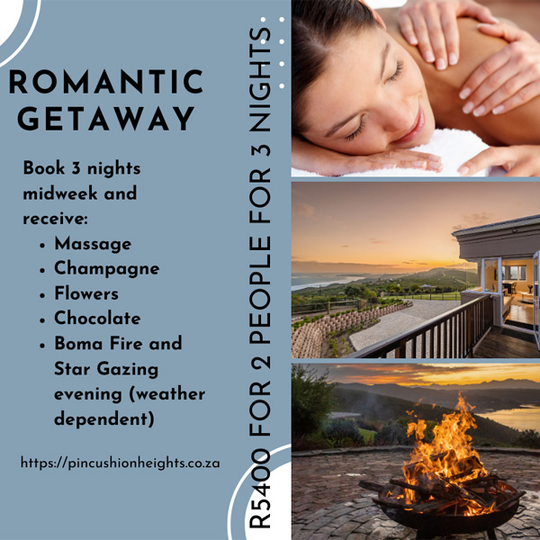 Knysna Romantic Getaway / Honeymoon Special